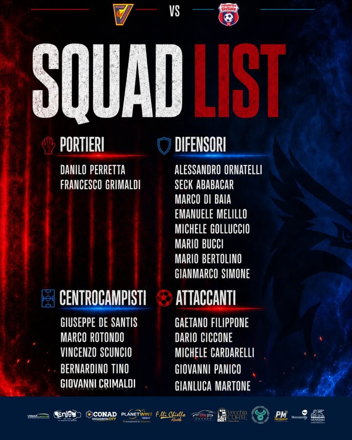Convocazioni per la Domenica della Boys Vairano