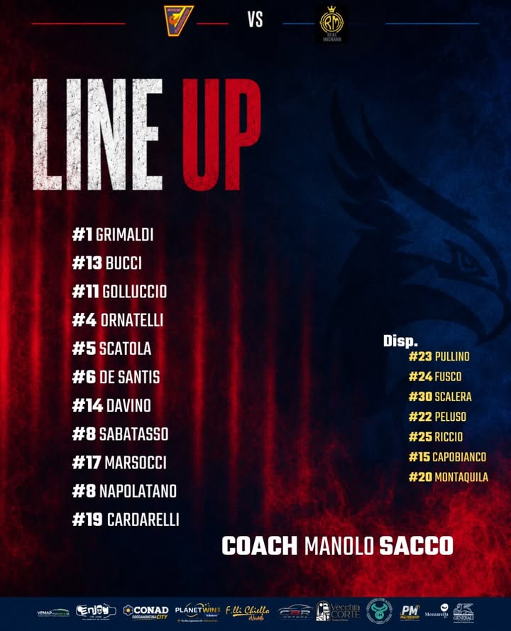 La Boys Vairano presenta la Lineup di Oggi