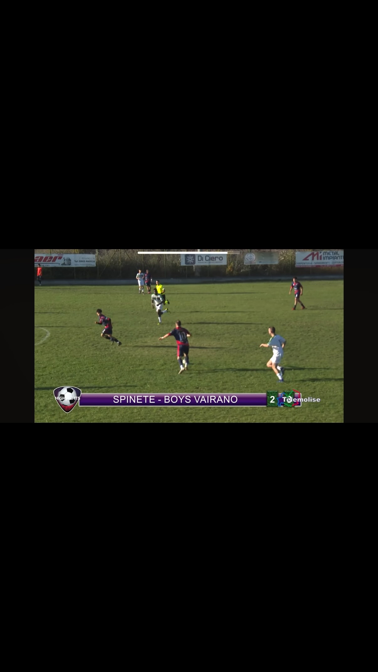 Gli Highlights della Partita della Boys Vairano a Spinete